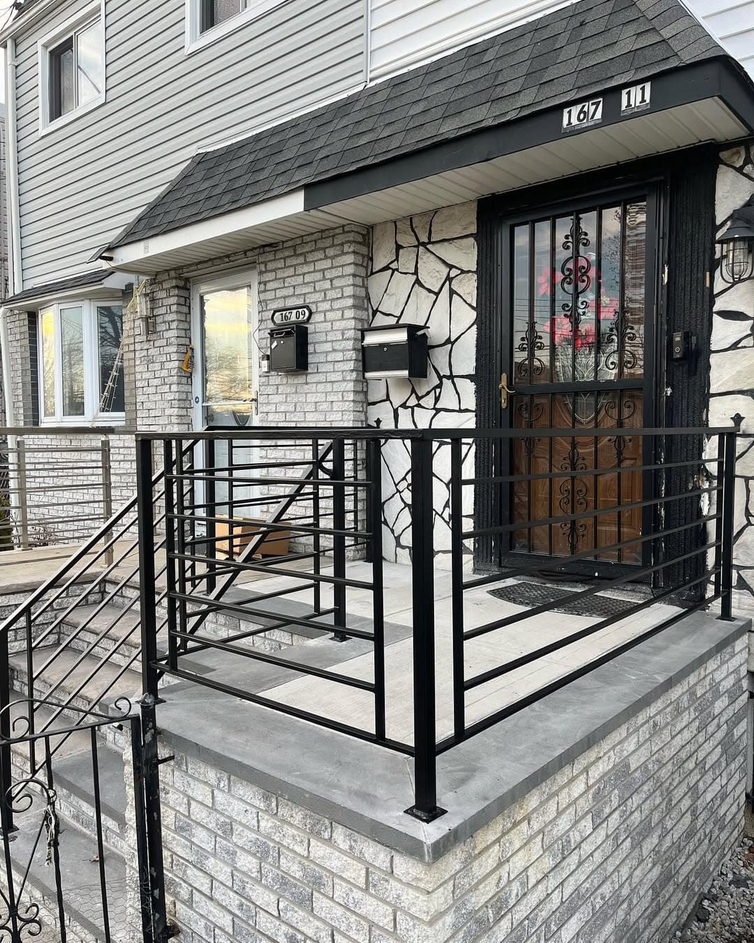 Residential metalwork installation